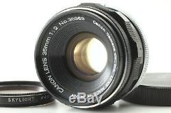 EXC+4 Canon 35mm f/2 Lens For Leica L Screw Mount L39 LTM From JAPAN #108