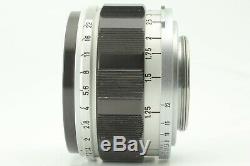 EXC+4 Canon 50mm f/1.2 Leica Screw Mount LTM L39 Lens From Japan #229EK