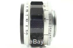 EXC+4 Canon 50mm f/1.2 Lens Leica Screw Mount L39 LTM For P, 7,7s from JAPAN