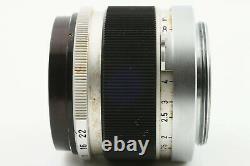 EXC+4? Canon 50mm f/1.8 Leica Screw Mount L39 LTM Standard Lens From Japan