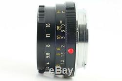 EXC+4 Minolta M Rokkor 40mm f/2 for Leica Leitz M Mount CL CLE from Japan #079