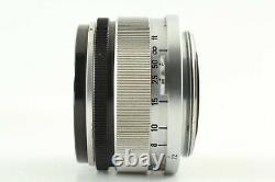 EXC+5 Canon 35mm F/1.8 Leica Screw Mount LTM L39 MF Lens from JAPAN #21009