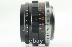 EXC+5 Canon 35mm f2 Wide Angle L39 LTM Lens Leica Screw Mount From JAPAN F603