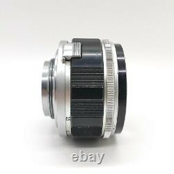 EXC+5 Canon 50mm f1.2 LTM Standard Lens for L39 Leica Screw mount from JAPAN