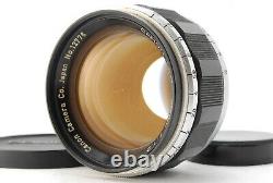 EXC+5 Canon 50mm f/1.2 Leica Screw Mount LTM L39 from JAPAN by DHL #1550