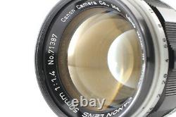EXC+5 Canon 50mm f/1.4 L39 LTM Leica Screw Mount Lens from JAPAN