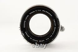 EXC+5? Canon 50mm f/1.8 LTM L39 Leica Screw Mount Lens From JAPAN Z11Y