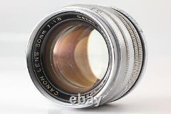 EXC+5? Canon 50mm f/1.8 Leica Screw Mount LTM L39 Fixed Prime Lens from JAPAN