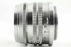 EXC+5? Canon 50mm f/1.8 Silver LTM L39 Leica L Screw Mount Lens From Japan