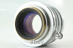 EXC+5? Canon 50mm f/1.8 Silver Leica Screw Mount L39 LTM Prime Lens From Japan
