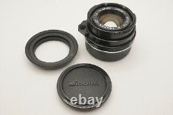 EXC+5 Minolta M-Rokkor QF 40mm f/2 Lens For CLE CL Leica M Mount From Japan