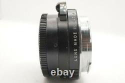 EXC+5 Minolta M-Rokkor QF 40mm f/2 Lens For CLE CL Leica M Mount From Japan
