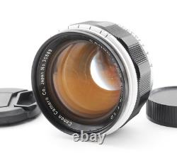 EXC+5 / Video? Canon 50mm f/1.2 LTM L39 Leica Screw Mount MF Lens Japan