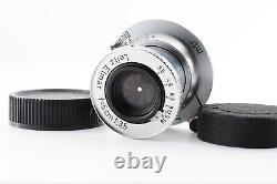 EXC+5? Vintage Leitz Elmar 5cm 50mm f3.5 L39 LTM Leica Screw mount Lens JAPAN