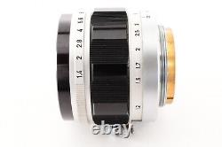EXC+6 Filter? Canon 50mm f/1.4 Lens Leica L Screw Mount LTM L39 From JAPAN 902Y