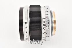 EXC+6 T-50 Hood? Canon 50mm f/1.4 Lens L39 LTM Leica Screw Mount From JAPAN 622