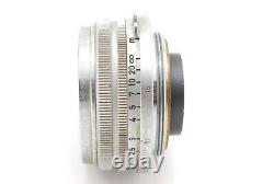 EXC+++++ CANON 28mm f/2.8 12.8 Lens L39 LTM Leica Screw Mount From Japan