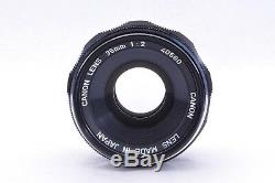 EXC CANON 35mm f2 Leica 39mm LTM Leica screw mount From JAPAN