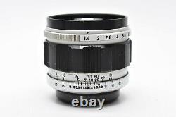 EXC++++ CANON 50mm f/1.4 for Leica Screw Mount L39 LTM Rangefinder JAPAN #1590