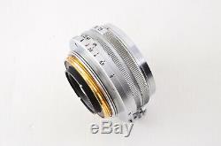 EXC+++++ Canon 28mm F2.8 Lens for Leica Screw Mount LTM L39 From JAPAN 882S