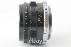 EXC+++++ Canon 35mm f/2 Black Leica Screw Mount L39 LTM MF Lens From JAPAN