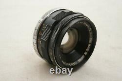 EXC+++++Canon 35mm f/2 L39 LTM Leica Screw Mount L Lens From Japan