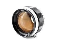 EXC++++ Canon 50mm f/1.2 LTM L39 Leica Screw Mount MF Lens From Japan #563