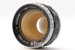 EXC+++++? Canon 50mm f/1.2 Lens LTM L39 Leica L Screw Mount From JAPAN