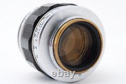 EXC+++? Canon 50mm f/1.4 Lens LTM L39 Leica Screw Mount withCaps From JAPAN