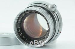 EXC+++! Leica Summicron 5cm 50mm f/2 M Mount M39 lens from Japan 9026