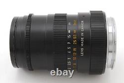 EXC+++++? Leica tele Elmarit M black 90mm f/2.8 Mount Focus Lens From JAPAN
