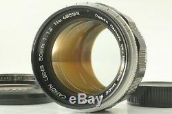 EXC+++ TESTED Canon 50mm f/1.2 Lens LTM L39 Leica Screw Mount from JAPAN