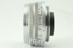 EXC+++++ with Case Canon 28mm f/2.8 Lens Leica Screw Mount LTM L39 from JAPAN