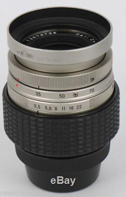 EXTREMELY RARE One Of Leica M mount Zeiss Contax G 35-70 zoom lens