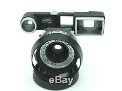 EX+5 Leica Leitz Wetzlar Summaron 35mm f3.5 M Mount with Goggle Hood from JP