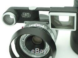 EX+5 Leica Leitz Wetzlar Summaron 35mm f3.5 M Mount with Goggle Hood from JP