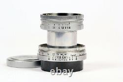Ernst Leitz Wetzlar 50mm f2 Summitar Lens M39 Leica Thread Mount, LTM
