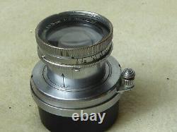 Ernst Leitz Wetzlar Summar 5cm 50mm 12 F2 Prime Lens Leica L39 Screw Mount ref2