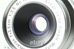 Exc3 Leica Leitz Wetzlar Summaron 35mm f3.5 M Mount Goggle Hood Fr JAPAN a53