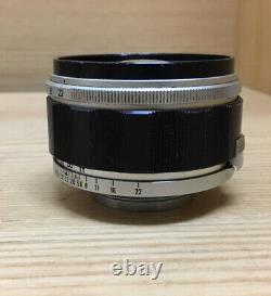 Exc+3 Canon 50mm F/1.2 LTM L39 Leica Screw Mount Standard MF Lens From Japan