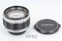 Exc+4 CANON Lens 50mm F/1.2 MF Lens For LTM L39 Leica Screw Mount From JAPAN