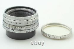 Exc+4 Canon 28mm f2.8 MF Lens for L39 LTM Leica Screw Mount from Japan #540