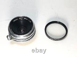 Exc+4 Canon 28mm f/2.8 L39 LTM Leica screw Mount Wide angle MF Lens from JAPAN