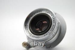 Exc+4 Canon 50mm f/3.5 LTM L39 Leica Screw Mount Lens from Japan #30357