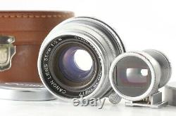 Exc+4 with Finder & Case Canon 35mm F2.8 L39 LTM Leica Screw Mount from Japan