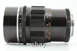 Exc+4 with Hood? Canon 100mm f/2 L39 LTM Leica Screw Mount Lens Japan #1497