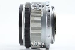 Exc+5 Canon 35mm F/1.8 MF Lens LTM L39 Leica Screw Mount withCaps From JAPAN