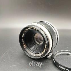 Exc+ 5 Canon 35mm F/2.8 Black LTM Lens for L39 Leica Screw Mount from JAPAN