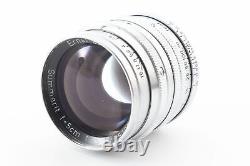 Exc+5 Leica Leitz Summarit 50mm f/1.5 LTM L39 L Screw Mount Prime Lens From JP