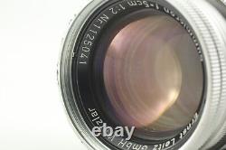 Exc+5? Leica Leitz Summicron 5cm 50mm f/2 L39 LTM Screw Mount Lens From